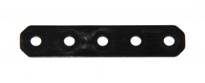 D124 Flexible Plastic Strip 5 Hole Black Original