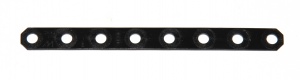 D140 Narrow Plastic Flexible Strip 8 Hole Black Original