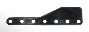 D209 Mudguard Strip 85mm x 22mm Flexible Black Plastic Original