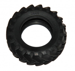 D564 Tractor Tyre Hollow 2'' x '' Black Original