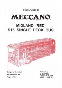 MP83 Midland Red Single Deck Bus