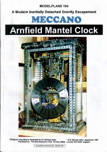 MP104 Arnfield Mantel Clock Plan
