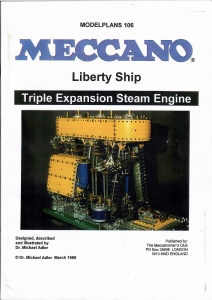 MP106 Triple Expansion Steam Engine Plan
