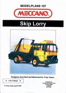 MP107 Skip Lorry Plan