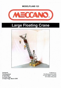 MP123 Large Floating Crane Model Plan