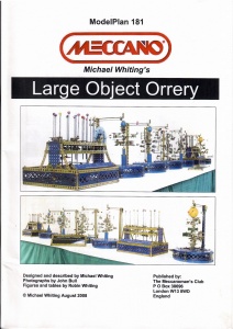 MP181 Large Object Orrery