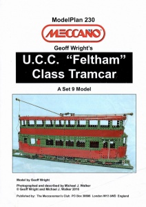 MP230 UCC Feltham Class Tramcar Plan