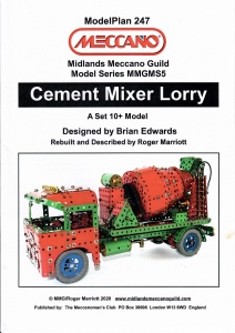 MP247 Cement Mixer Lorry Plan
