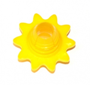 P84 Sprocket 10 Teeth Yellow Threaded Original