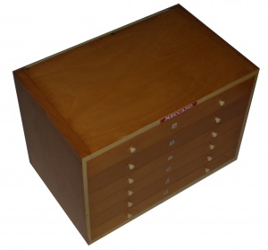 6 Drawer Original Dealer Cabinet