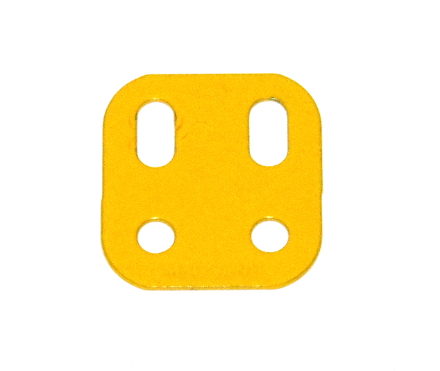 103L Flat Girder 2 Hole French Yellow Original