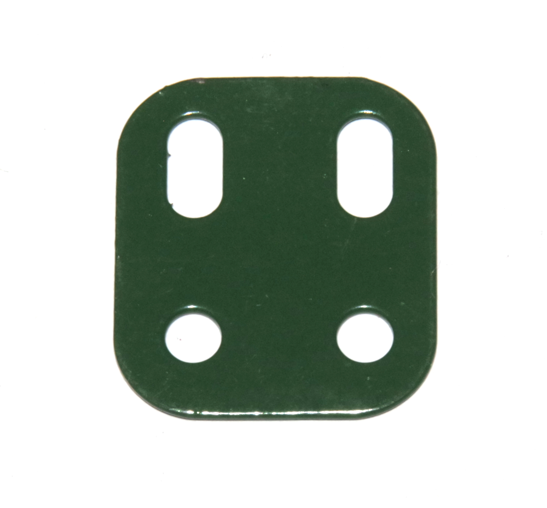 103L Flat Girder 2 Hole Metallus Green
