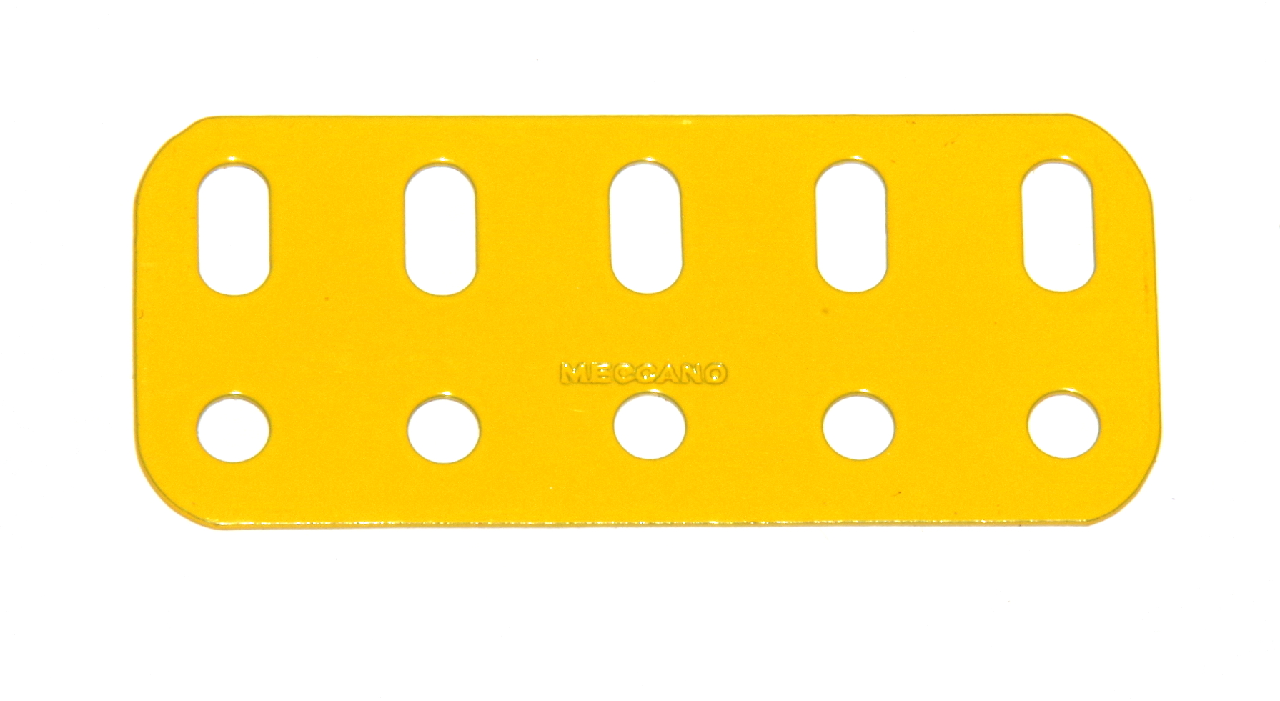 103f Flat Girder 5 Hole French Yellow Original