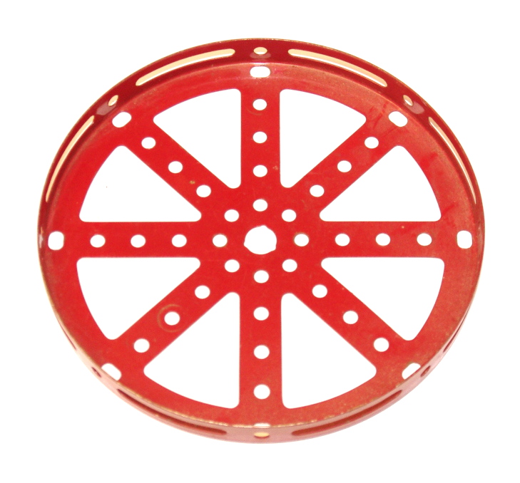 118 Hub Disk 5½'' Mid Red Repainted
