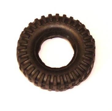 142p Rubber Tyre 1'' Heavy Duty