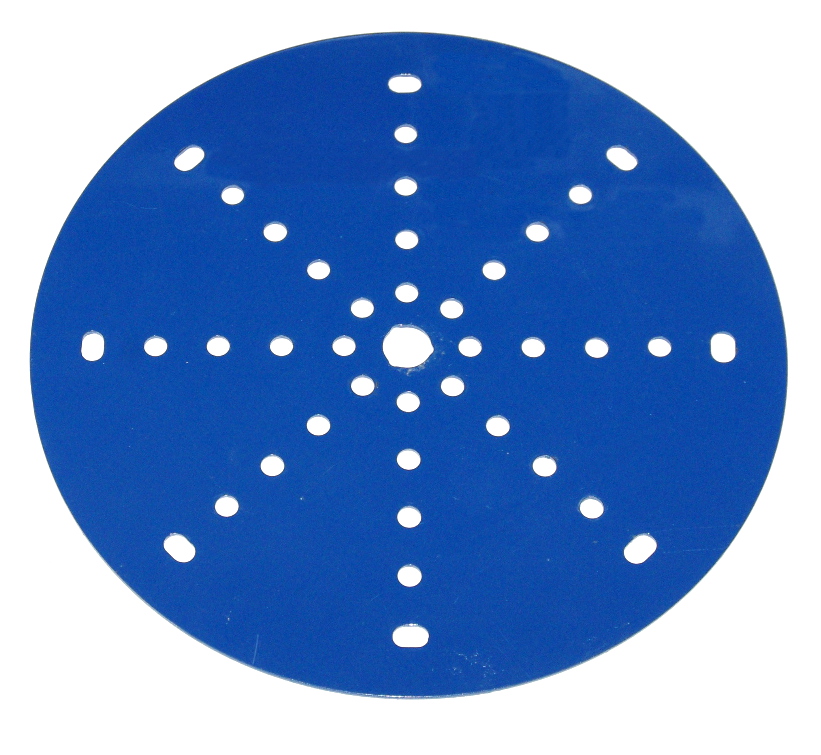 146 Circular Plate 6'' Blue Original