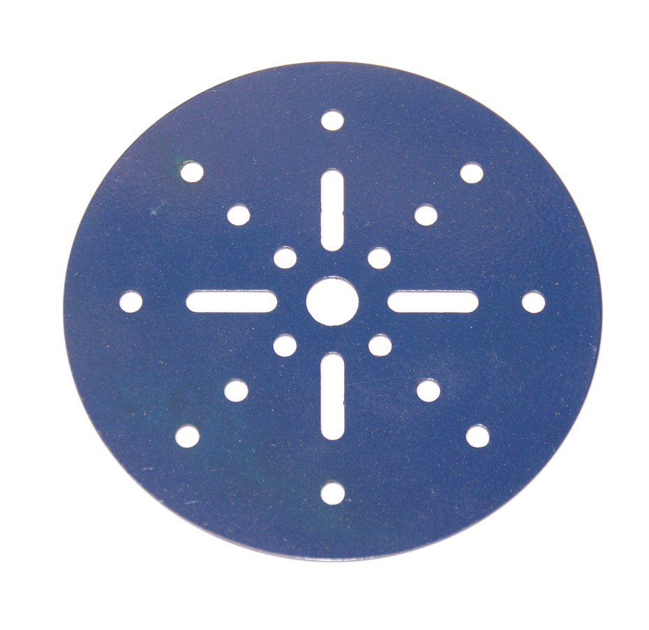 146a Circular Plate 4'' Diameter Blue