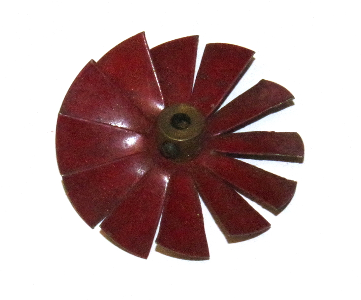 157 Fan 2'' Dark Red Original
