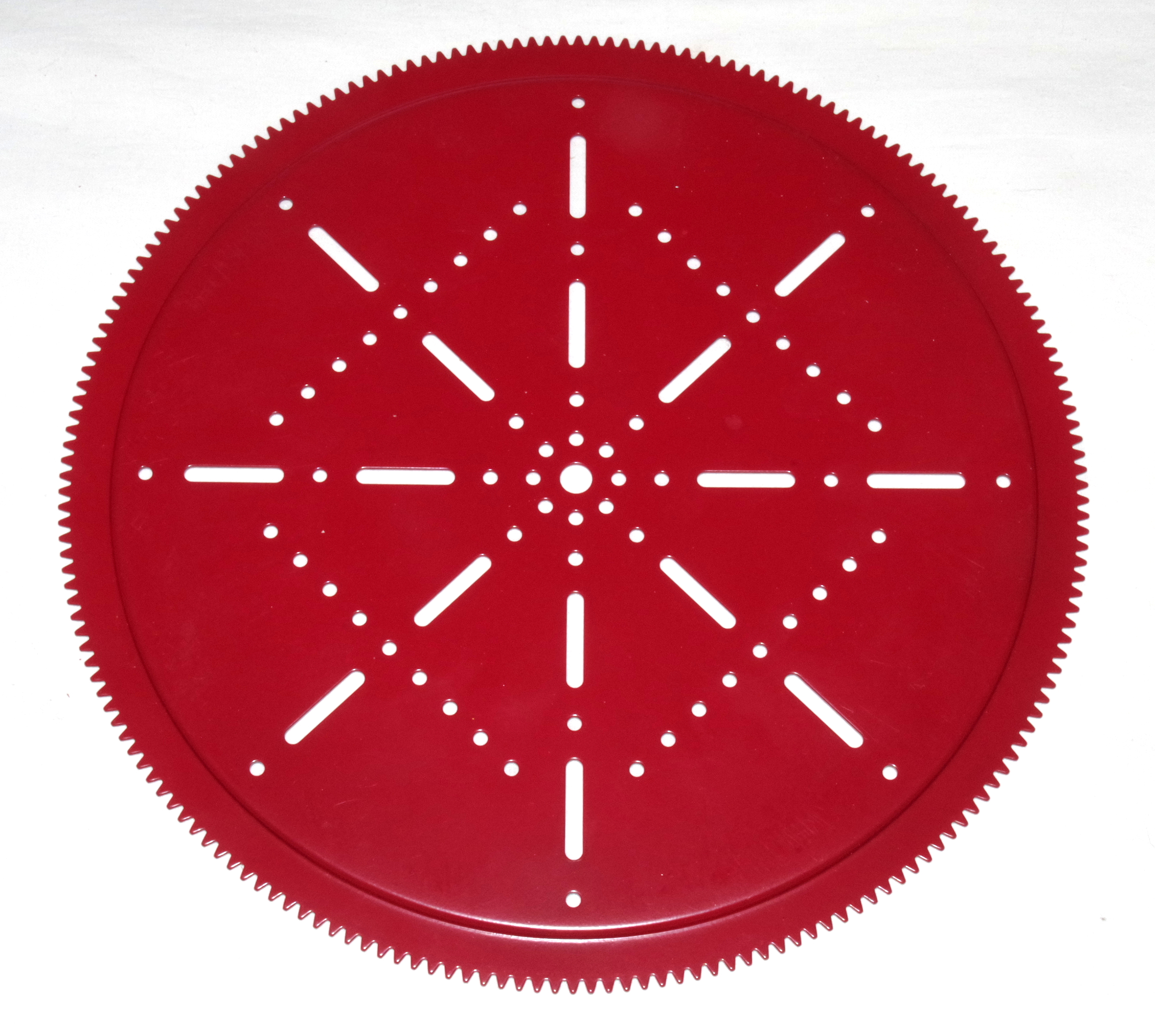 167x Geared Roller Bearing Plate Red