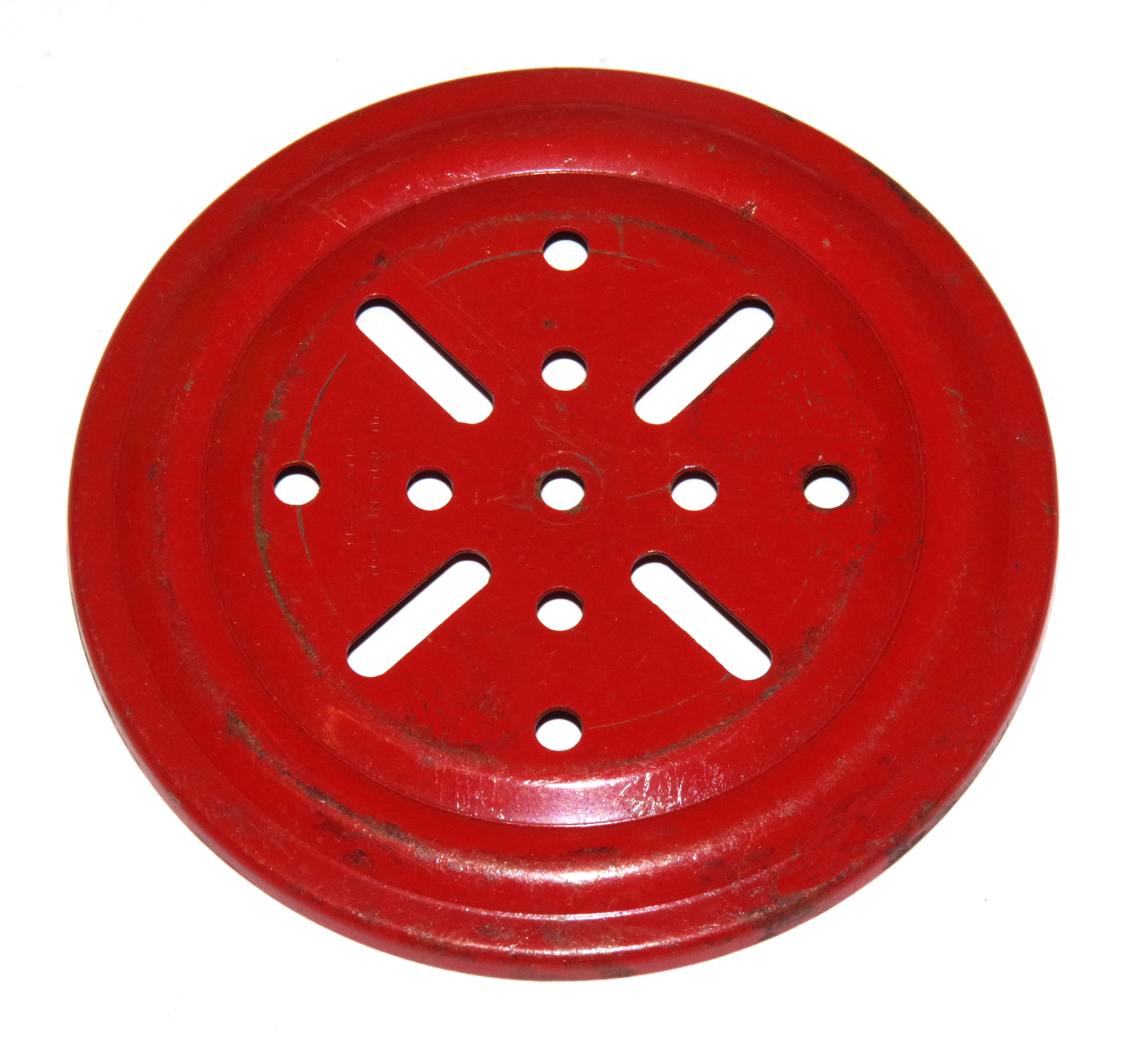 168a Thrust Bearing Flanged Disk 4" Red Original