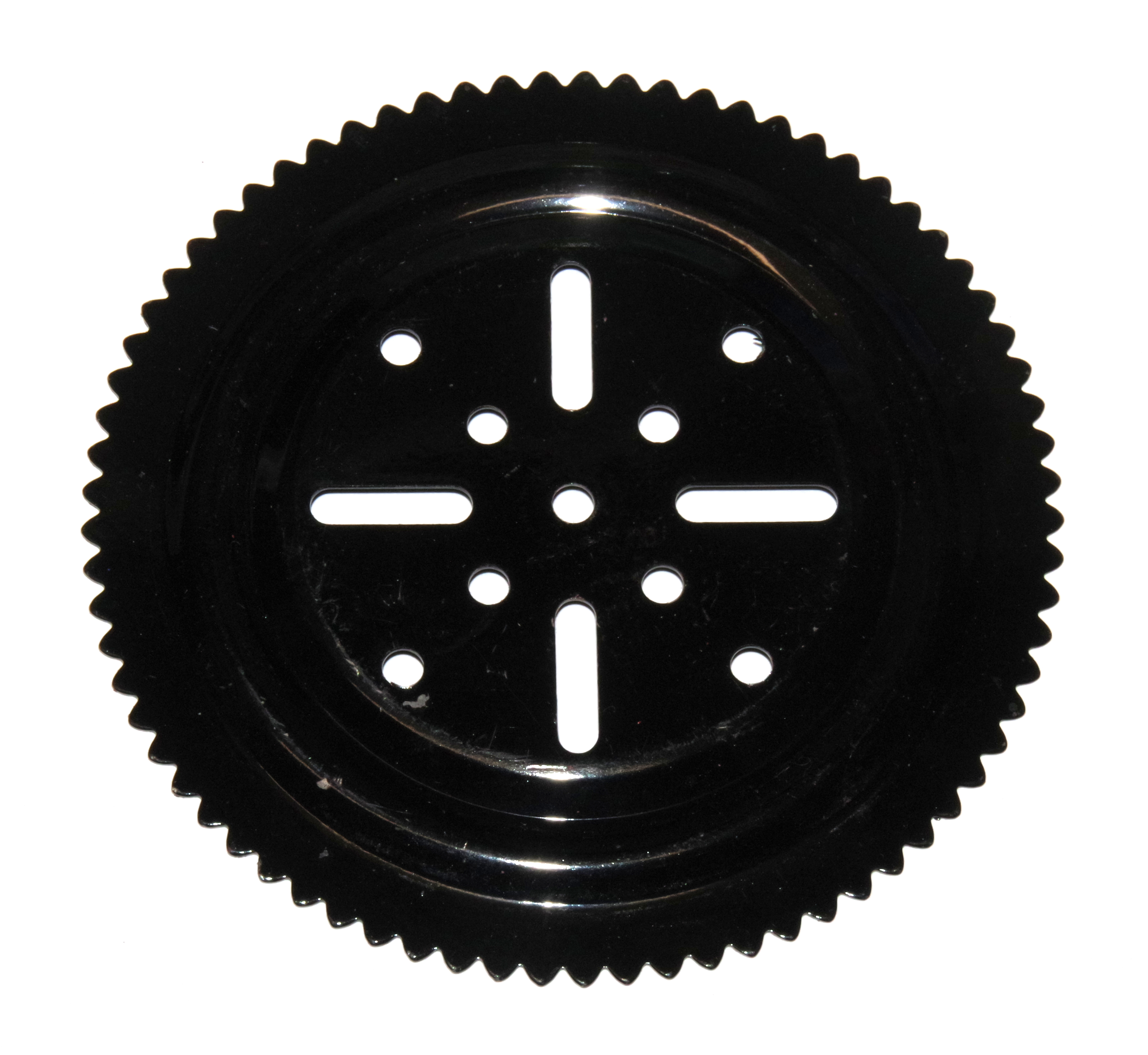 168b Thrust Bearing Toothed Disk 4" Black Original