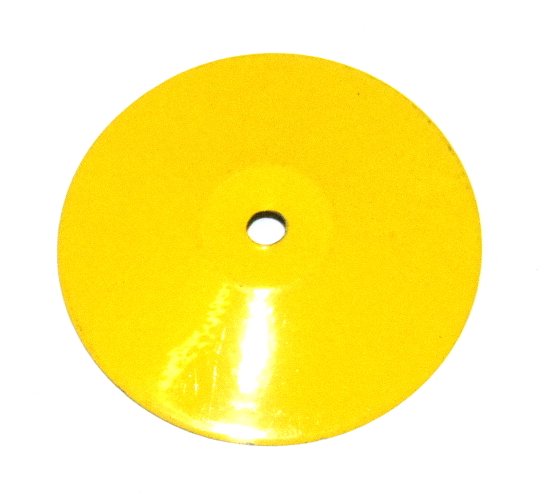 187a Conical Disk French Yellow Original