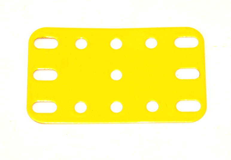 188 Flexible Plate 5x3 French Yellow Original