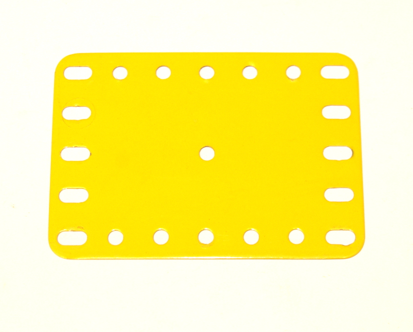 190a Flexible Plate 5x7 French Yellow Original