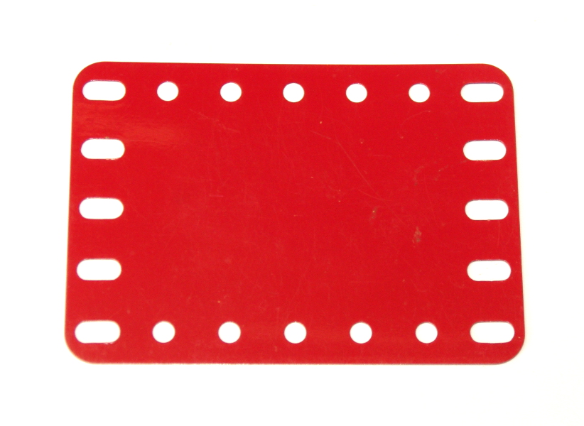 190a Flexible Plate 5x7 Mid Red Original