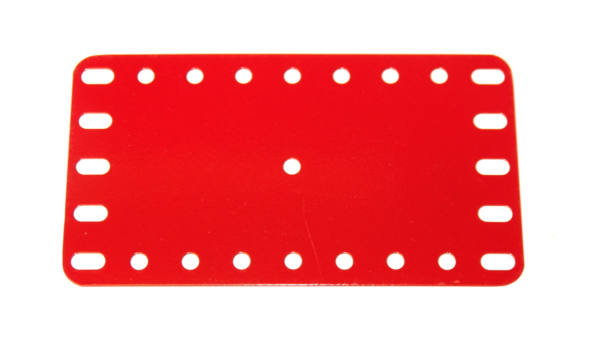 191 Flexible Plate 5x9 Red