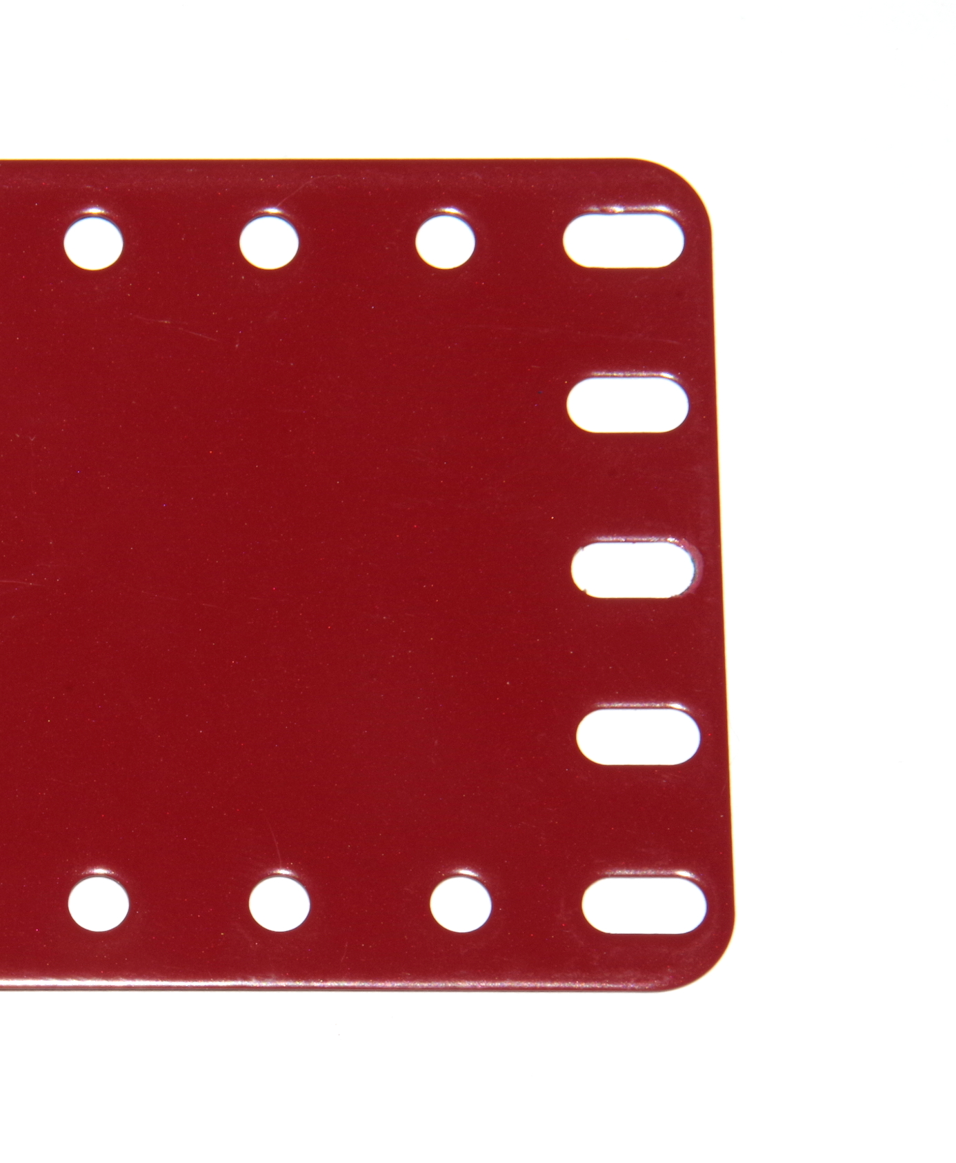 191 Flexible Plate 5x9 Dark Red Original