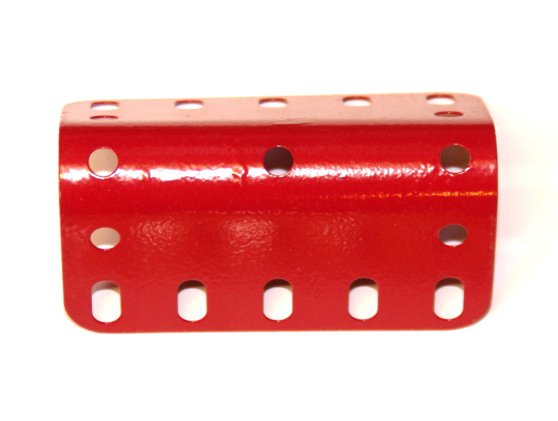 199 U Section Flexible Plate 5x5 Red