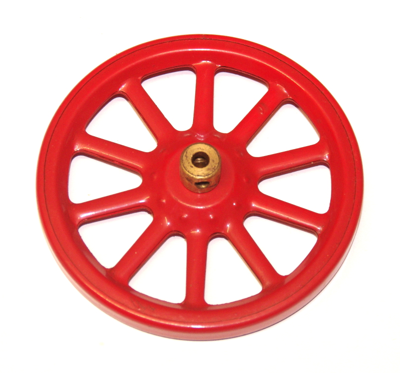 19a Spoked Wheel 3'' Light Red Original