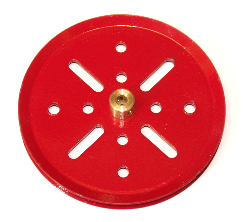 19b 3'' Pulley Red