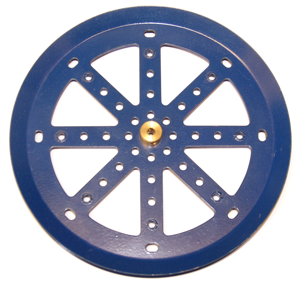 19c 6'' Pulley with Boss Blue
