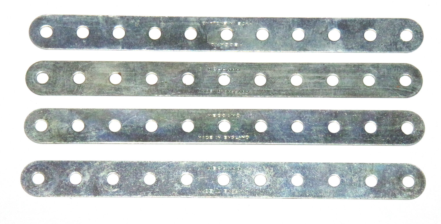 2 Standard Strip 11 Hole Zinc Original x4