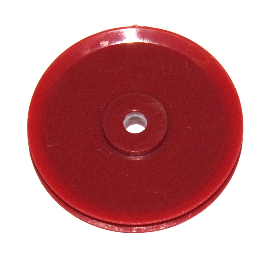21a 1½'' Pulley without Boss Red Plastic