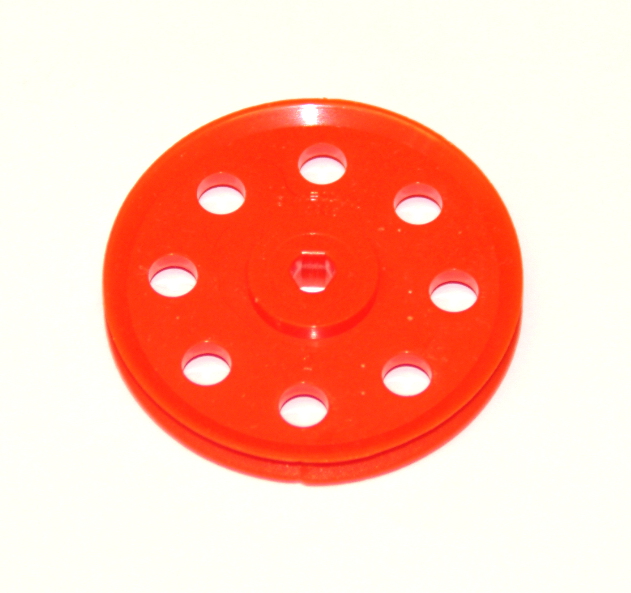 21 1½'' Pulley Triflat Orange Plastic Original