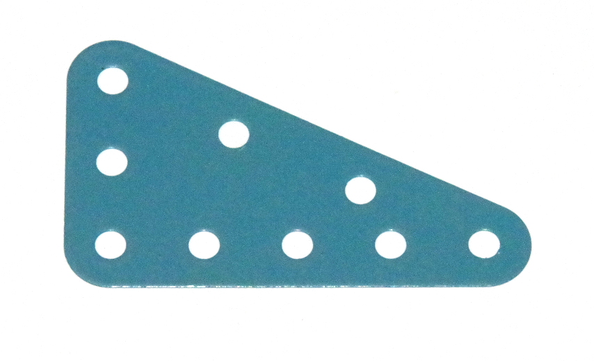 221 Flexible Triangular Plate 5x3 Light Blue Original