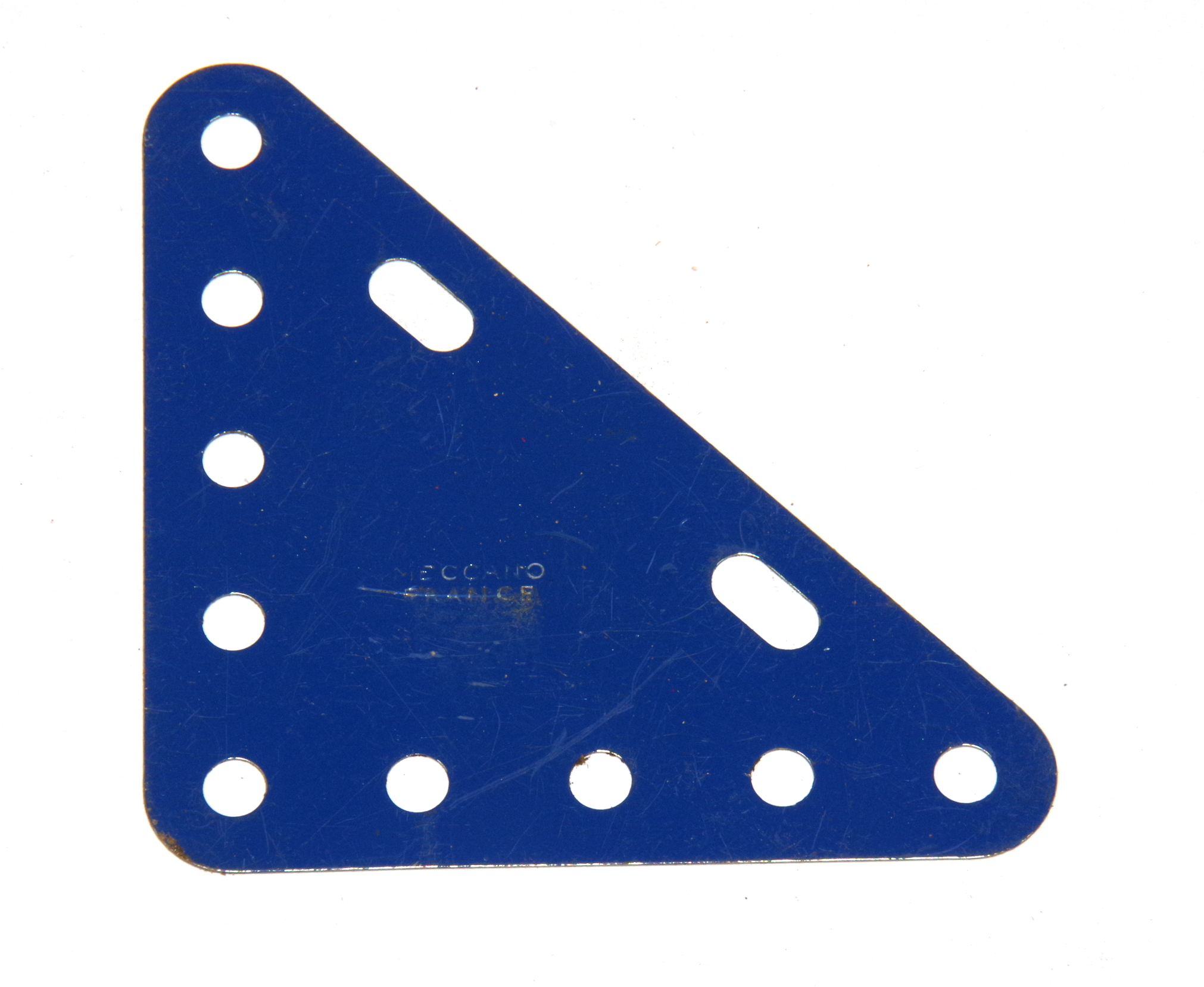 223 Flexible Triangular Plate 5x5 Blue Original