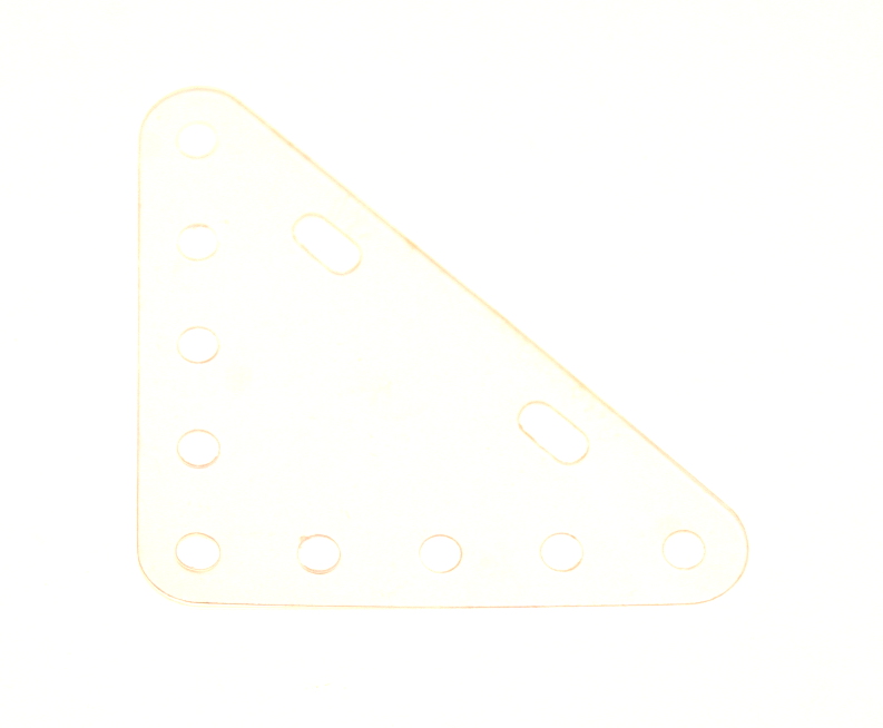 223a Transparent Triangular Plate 5x5
