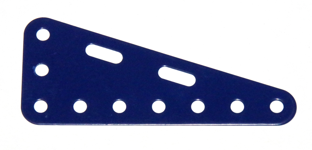 224 Flexible Triangular Plate 7x3 Dark Blue Original