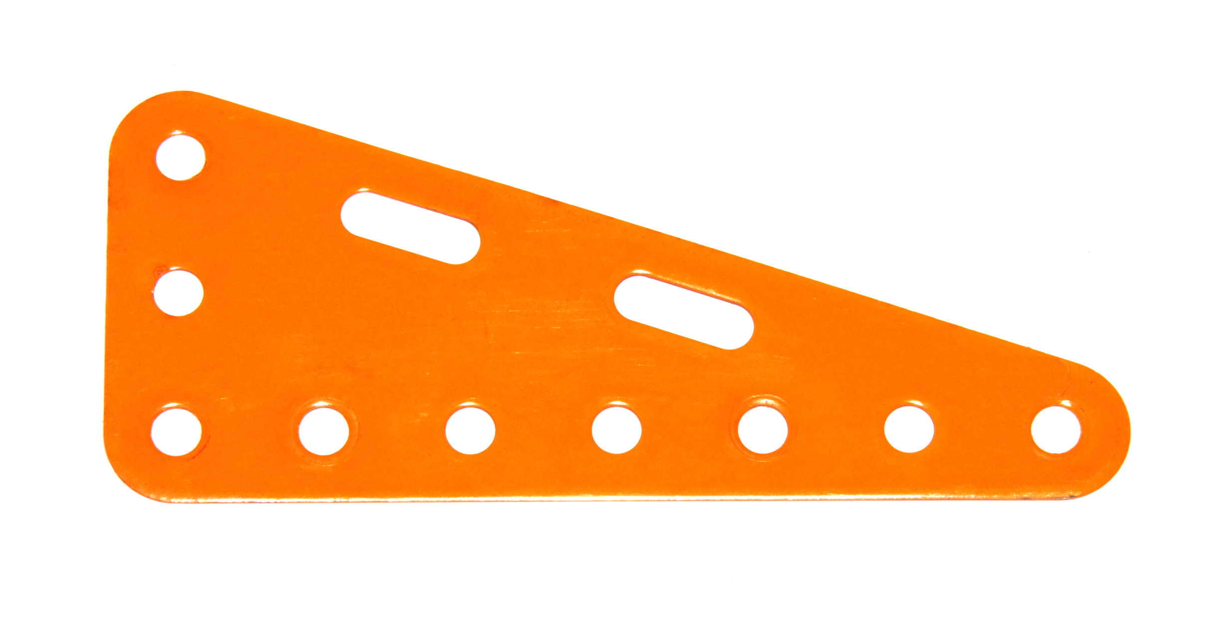 224 Flexible Triangular Plate 7x3 Orange Original