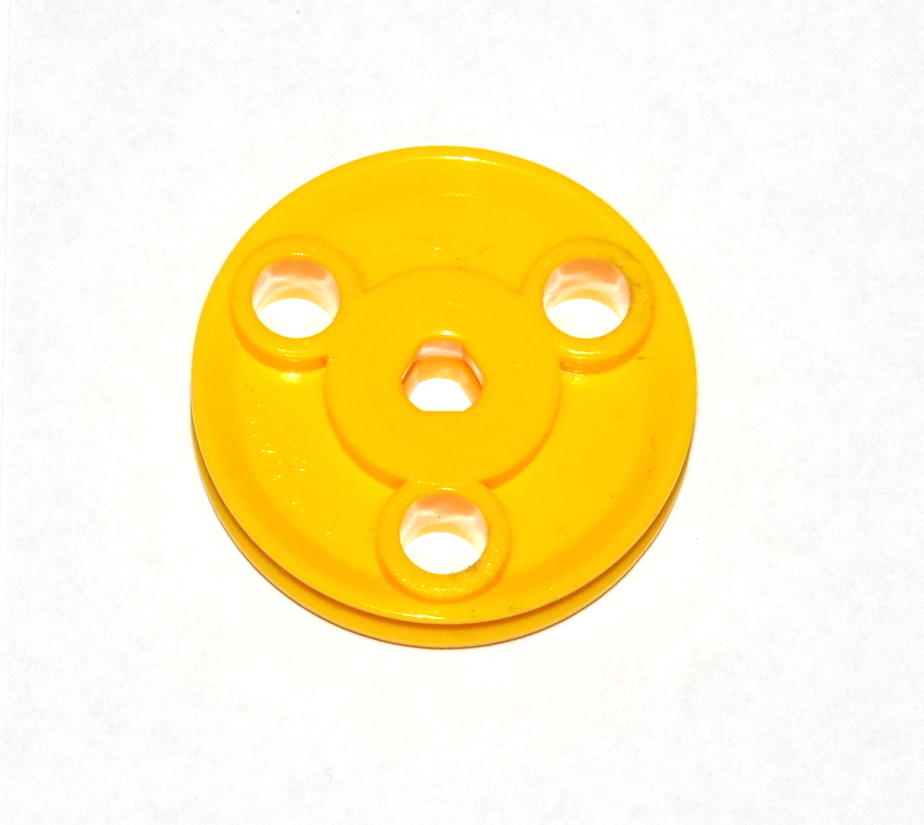 22cp3p 1'' Pulley Yellow Plastic Triflat Original