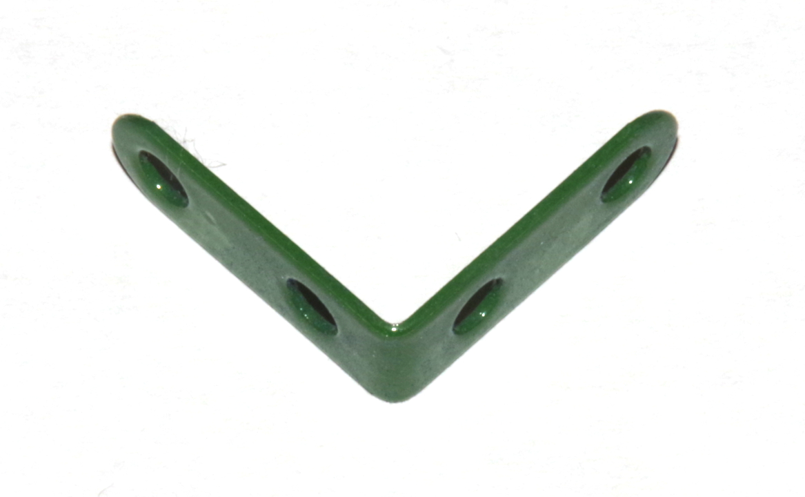 239a Narrow Angle Bracket 2x2 Green