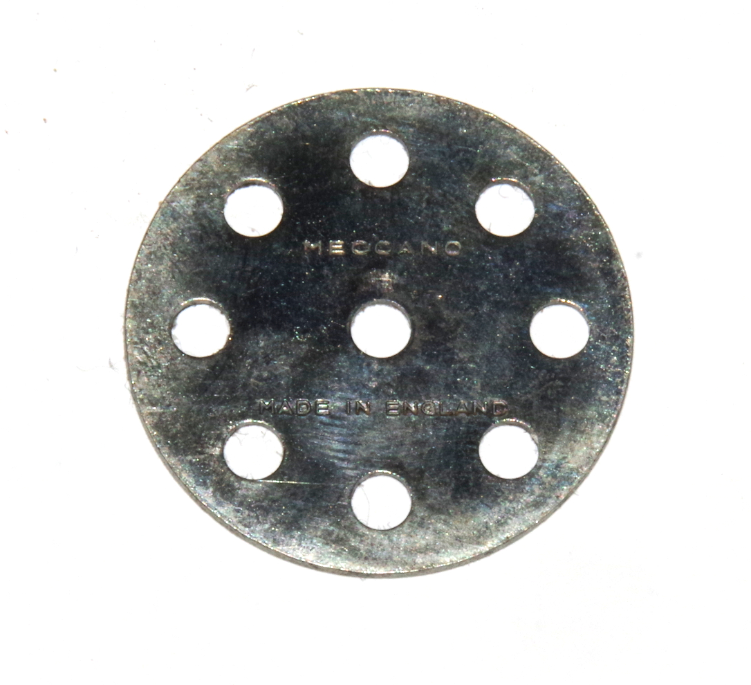 24a Wheel Disk 8 Hole Zinc Seconds