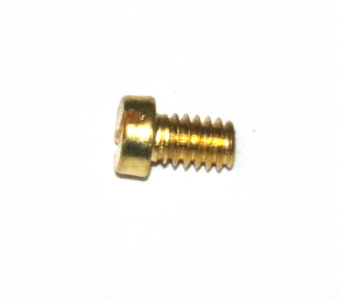 37b Slotted Cheesehead Bolt 6mm Brass