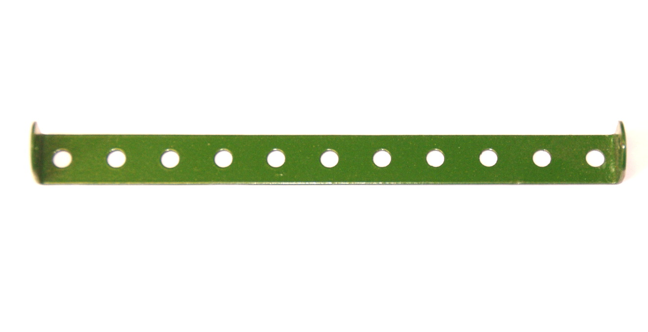 48d Double Angle Strip 1x11x1 Green