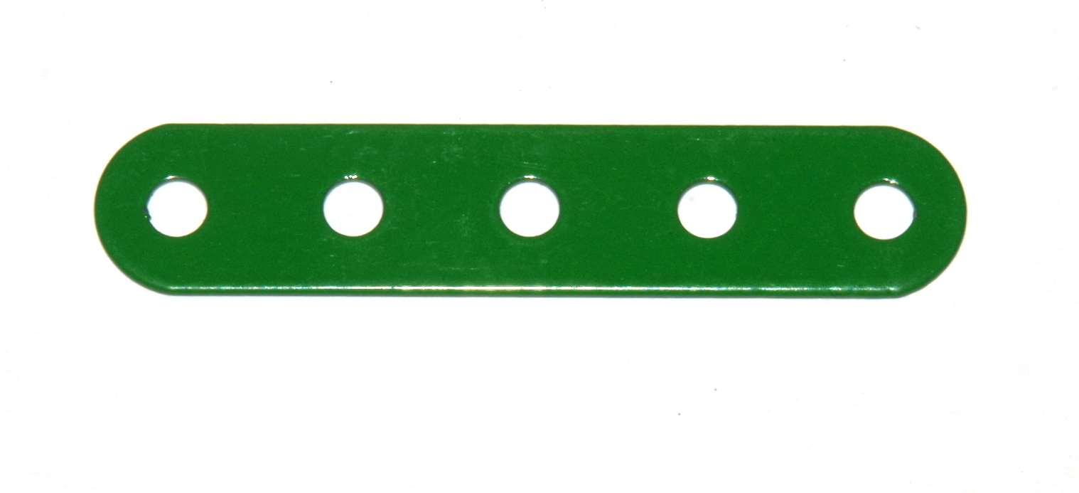 5 Standard Strip 5 Hole Light Green