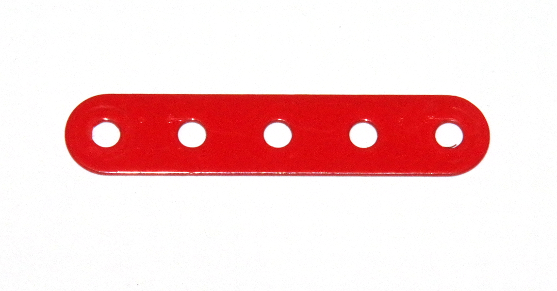 5 Standard Strip 5 Hole Red Original